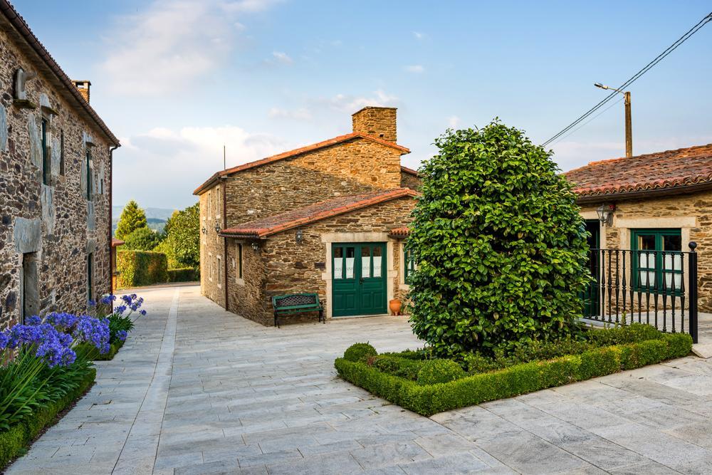 Hotel Pazo Santa Maria Arzúa Exterior foto