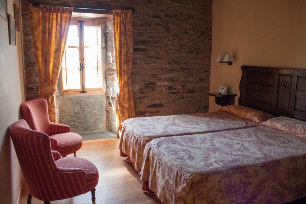 Hotel Pazo Santa Maria Arzúa Zimmer foto