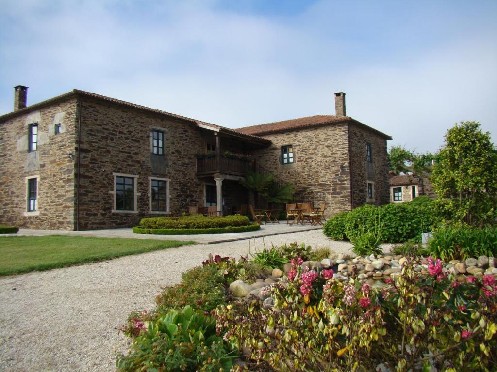 Hotel Pazo Santa Maria Arzúa Exterior foto